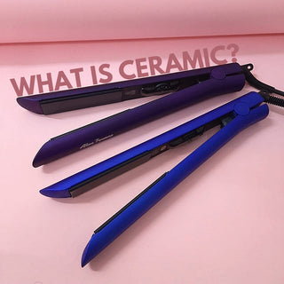 What is Ceramic Plate in a straightener?