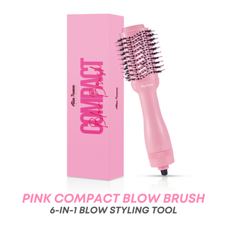 Alan Truman Compact Blow Brush Pink