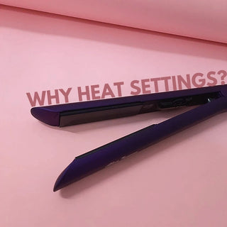 Why is temperature setting important in your straightener?