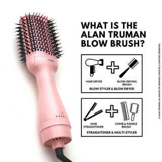 Alan Truman The Blow Brush Pastel Pink
