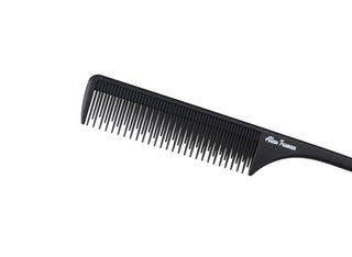 Alan Truman CB-04 Back-combing and styling Rat Tail  Carbon Comb