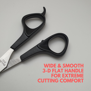 Alan Truman 1077A Wide Blade Plastic Handle Cutting Scissors(5.5 inches)