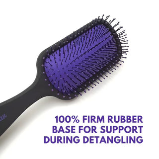 Alan Truman Knot No More Detangling & Hair Care Brush - Playful Purple